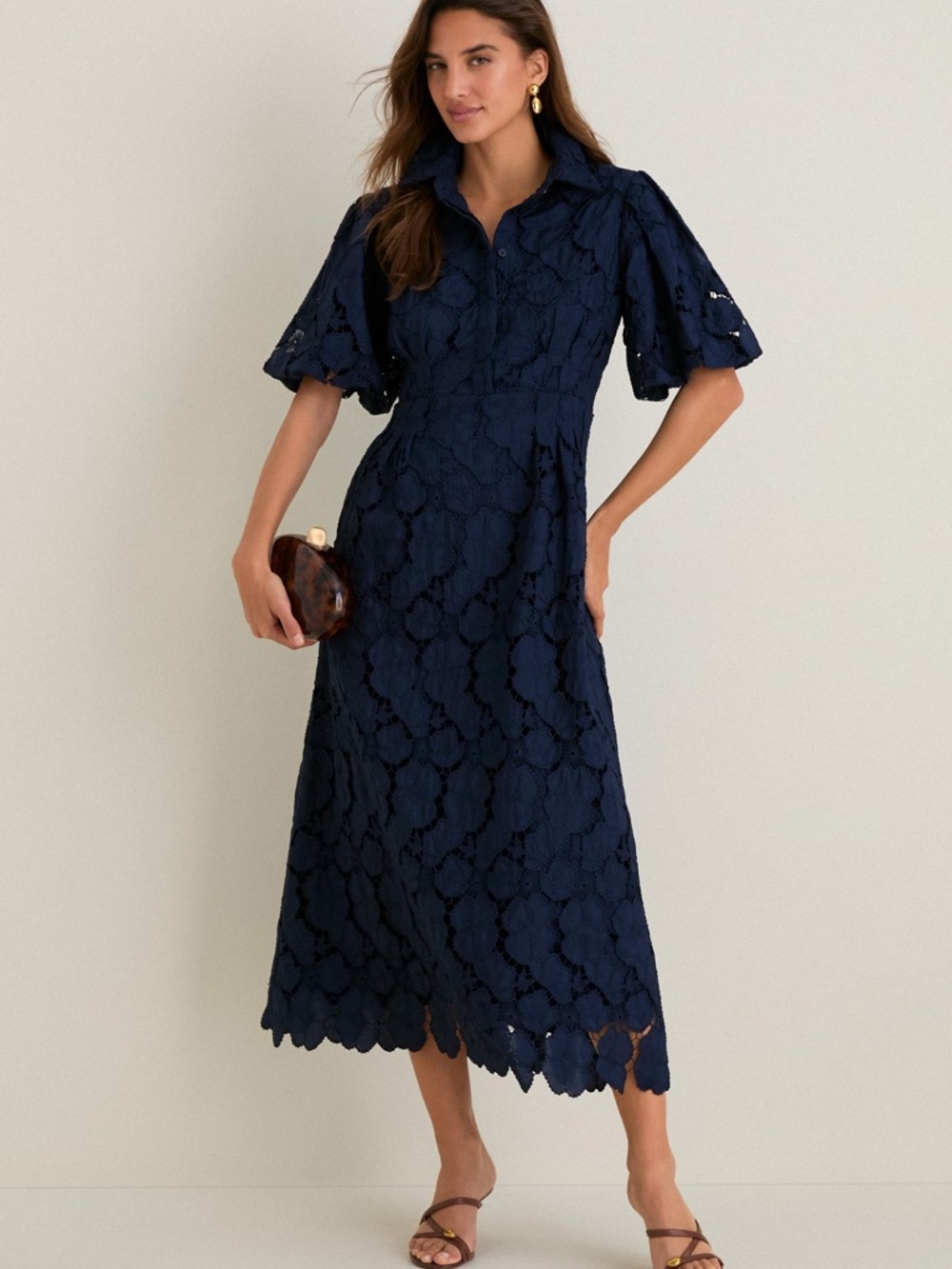 TUCKERNUCK
Navy Eyelet Delaney Dress